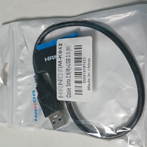 Cable SATA a USB para Disco 2.5